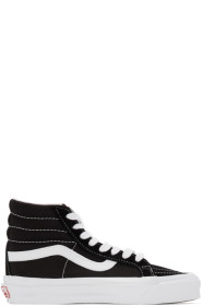 Vans - Black OG Sk8-Hi LX Sneakers