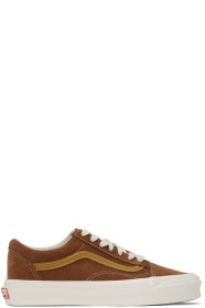 Vans - Brown & Tan OG Old Skool LX Sneakers
