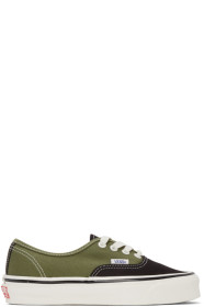 Vans - 黑色 & 绿色 OG Authentic LX 运动鞋