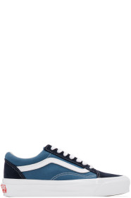 Vans - Blue & Navy OG Old Skool LX Sneakers