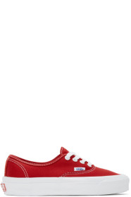 Vans - Red OG Authentic LX Sneakers