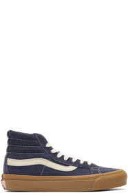Vans - Blue Nubuck OG Sk8-Hi LX Sneakers