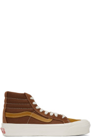 Vans - Brown Suede OG 138 LX High-Top Sneakers