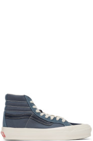 Vans - Blue Suede OG 138 LX High-Top Sneakers