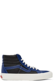 Vans - Blue & Black Sk8-Hi Reissue VI Sneakers
