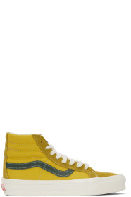 Vans - Yellow & Green OG Sk8-Hi LX Sneakers