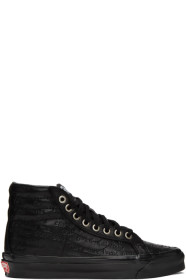 Vans - Black Jim Goldberg Edition Raised By Wolves OG Sk8-High LX Sneakers