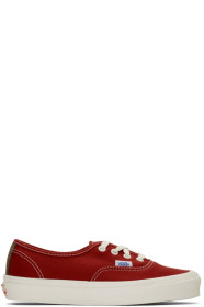Vans - Red OG Authentic LX Sneakers