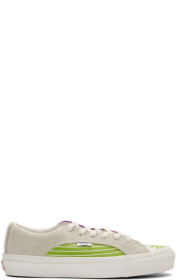 Vans - White & Green OG Lampin LX Sneakers
