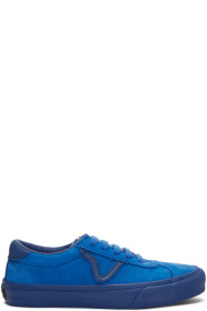 Vans - Blue Nubuck Epoch Sport LX Sneakers