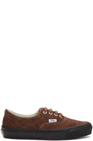 Vans - Brown Hairy Suede OG Era LX Sneakers