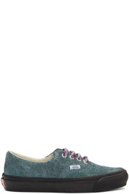 Vans - Green Hairy Suede OG Era LX Sneakers