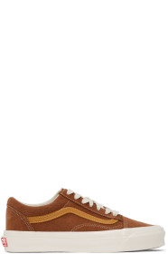 Vans - Brown & Tan OG Old Skool LX Sneakers