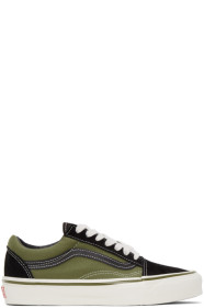Vans - Green & Black OG Old Skool LX Sneakers
