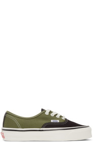 Vans - Black & Green OG Authentic LX Sneakers