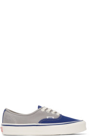 Vans - Grey & Blue OG Authentic LX Sneakers