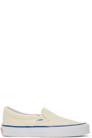 Vans - Baskets à enfiler blanc cassé OG Classic LX