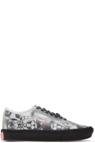 Vans - Black & White PVC Zhou Zhou Edition Comfycush Slip-Skool Sneakers