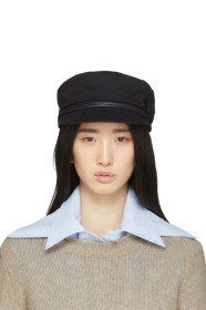 Maison Michel - Black New Abby Cap