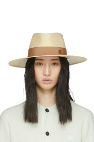 Maison Michel - Beige Straw Charles Panama Hat