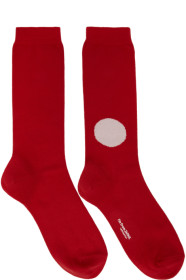 Blue Blue Japan - Red Japan Flag Socks