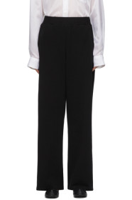 Blue Blue Japan - Black Rib Knit Lounge Pants