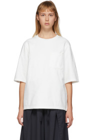 Blue Blue Japan - White Firm Jersey T-Shirt