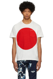 Blue Blue Japan - T-shirt blanc Big Circle