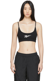 Reebok Classics - Black Classics Big Logo Bra