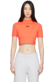 Reebok Classics - Orange Classics Crop T-Shirt