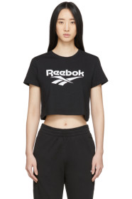 Reebok Classics - Black Classics Vector Crop T-Shirt