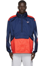 Reebok Classics - Navy & Orange Team Track Jacket