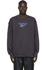 Reebok Classics - Black Premium Vector Sweatshirt
