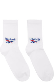 Reebok Classics - Three-Pack White Crew Socks