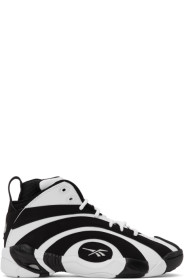 Reebok Classics - ブラック & ホワイト Shaqnosis バスケットボール スニーカー