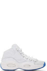 Reebok Classics - ホワイト Question ミッド スニーカー