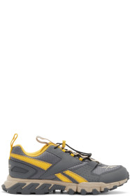 Reebok Classics - Grey & Yellow DMXpert Sneakers