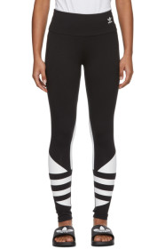 adidas Originals - Black LRG Logo Tight Leggings