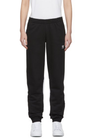 adidas Originals - 黑色 Large Logo 运动裤