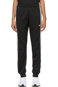adidas Originals - 黑色 3-Stripe Wrap 运动裤