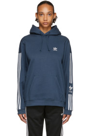adidas Originals - 蓝色 Lock Up Tech 套头衫