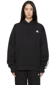adidas Originals - Black Original 3-Stripes Hoodie