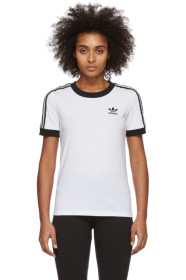 adidas Originals - White 3-Stripes T-Shirt