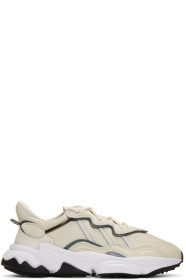 adidas Originals - 灰白色 Ozweego 运动鞋