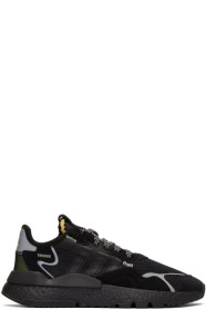 adidas Originals - Baskets noires Nite Jogger