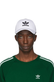 adidas Originals - White & Black Trefoil Cap