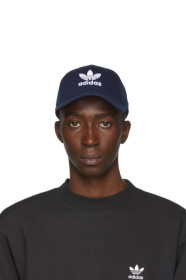 adidas Originals - Navy & White Trefoil Cap