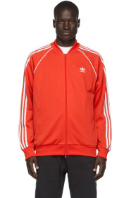 adidas Originals - Red SST Track Jacket Sweater