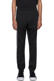 adidas Originals - Black & White 3-Stripe Wrap Track Pants