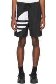 adidas Originals - Black Big Trefoil Track Shorts
